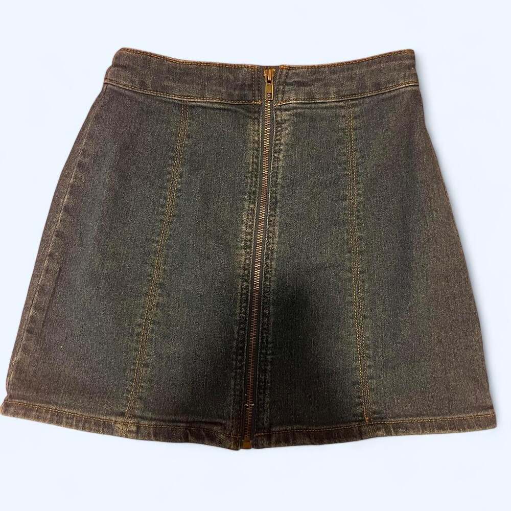 Forever 21 Women's Blue and Navy Skirt